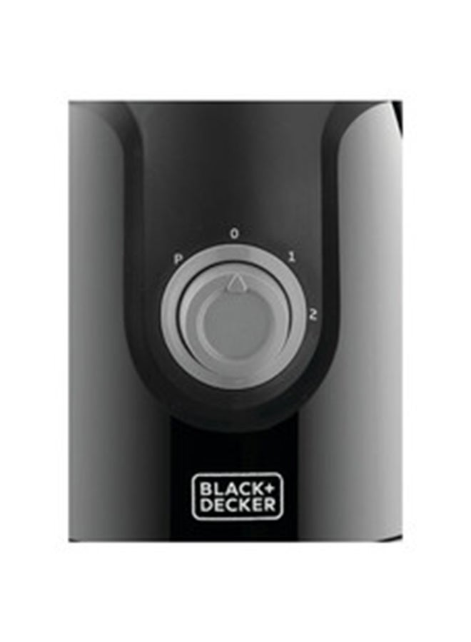 BLACK+DECKER - Blender 1.5 ltr With Grinder Mill 1500 ml 400 W BX4130-B5 Black - Image 1