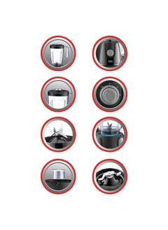 BLACK+DECKER Blender 1.5 ltr With Grinder Mill 1500 ml 400 W BX4130-B5 Black  - Image 5