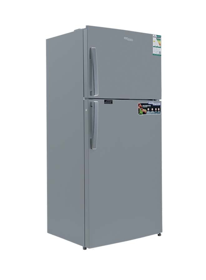 سوبر جنرال ثلاجة بباب مزدوج KSGR-610 فضي  - Image 1