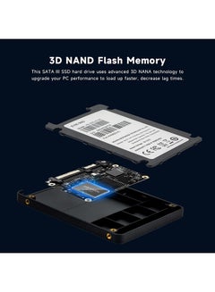 HIKVISION Hikvision 2.5 Inch Internal Ssd 512Gb, Sata 6Gb/S, Up To 550Mb/S E100 Solid State Disks 3D Nand Tlc 512 GB  - Image 3