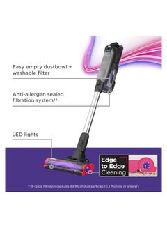 BLACK+DECKER Cordless Stick Vacuum, Digital Motor, 21.6V/86Wh, No Loss Suction, Dual Filter System, Pet Hair Attachment, Converts to Handheld, Summit Series 750 ml 86.4 W BHFEA640WP-GB Grey/Purple  - Image 4