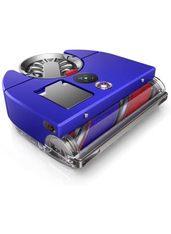 dyson - 360 Vis Nav Robot Vacuum 435 W 304640-01 Nickel - Blue - Image 1