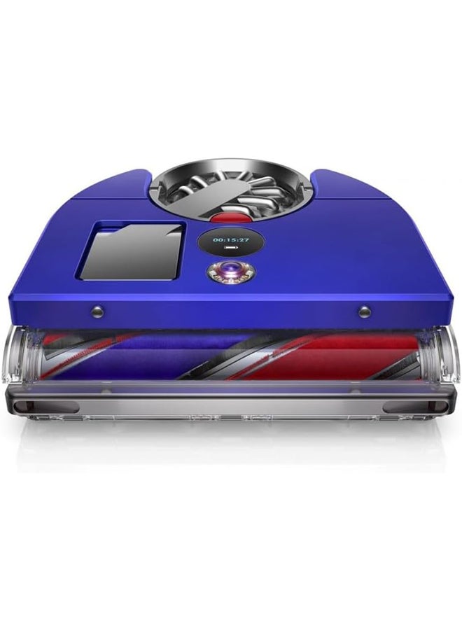 dyson - 360 Vis Nav Robot Vacuum 435 W 304640-01 Nickel - Blue - Image 1