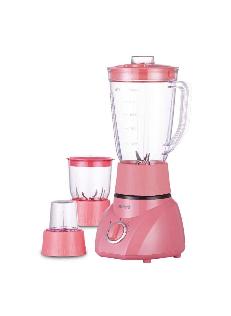 SANFORD 3 IN 1 BLENDER 400 WATTS 1.6 LITRE 1.6 L 400 W SF5525BR BS Multicolour - Image 2