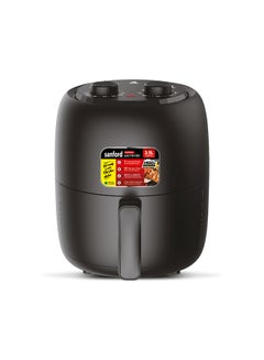 Compact Air Fryer for Fast Crispy Cooking with Roast, Bake, Grill Functions, 5 modes, Adjustable Temperature, Timer 3.5 L 1400 W SF2457AF BS Black