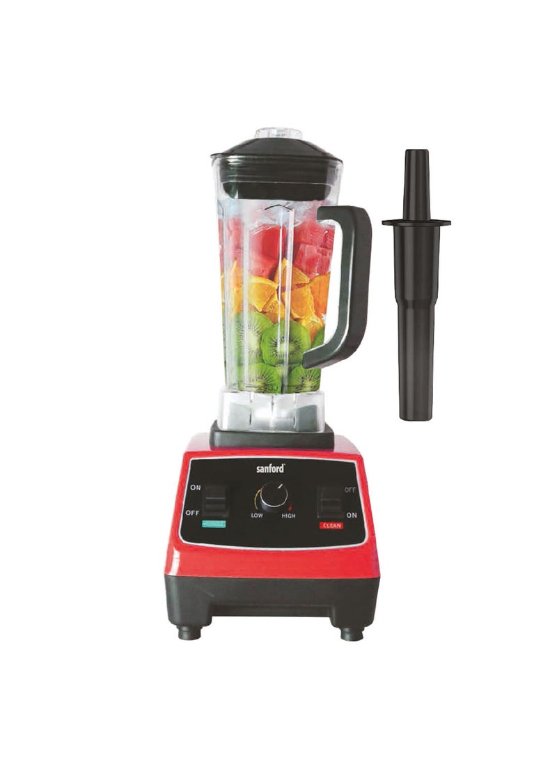 Sanford - SANFORD MECHANICAL POWER BLENDER WITH UNBREAKABLE JAR 2 L 1600 W SF6848CBR BS Black, Yellow, Orange, White - Image 1
