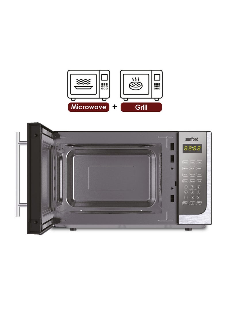 Sanford 2-in-1 Microwave & Grill With 25 L 1400 W SF5632MO BS White  - Image 3