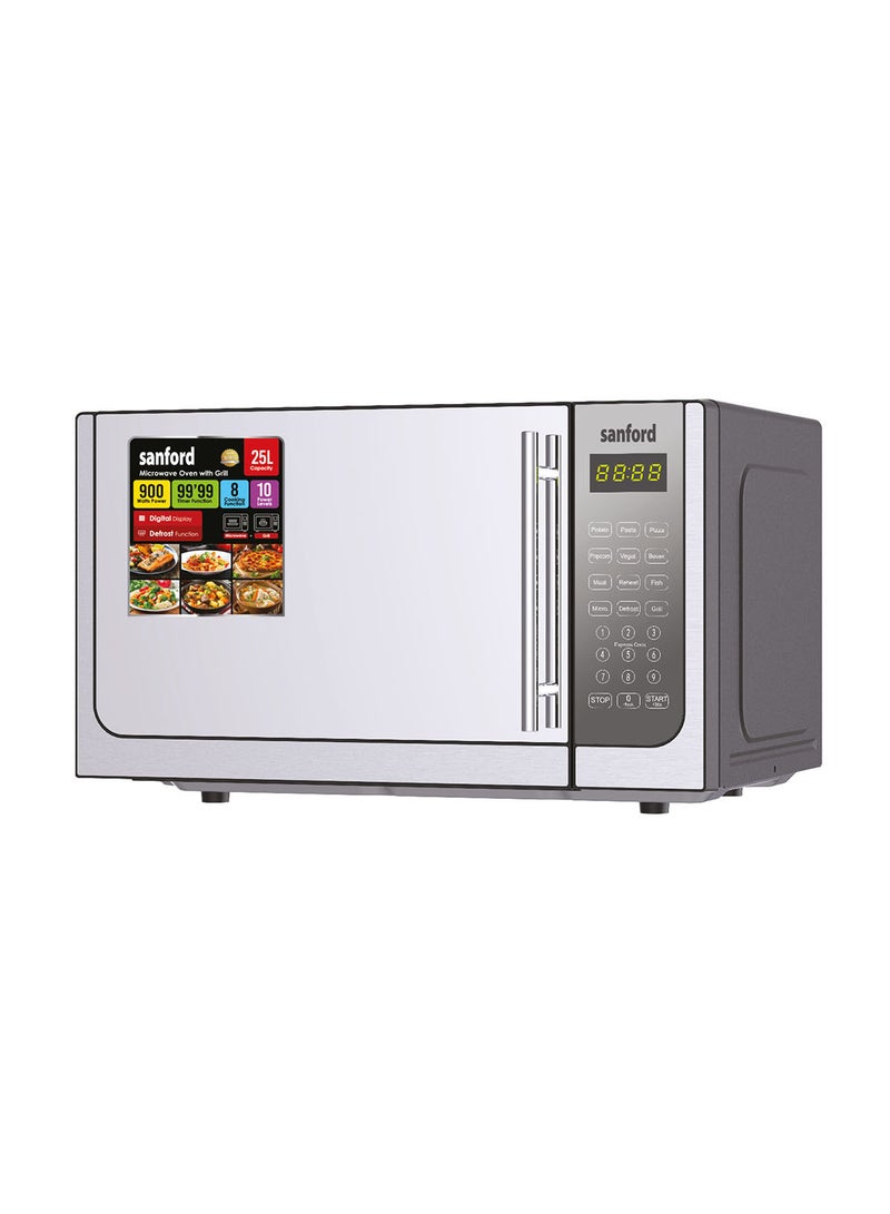 Sanford 2-in-1 Microwave & Grill With 25 L 1400 W SF5632MO BS White  - Image 2