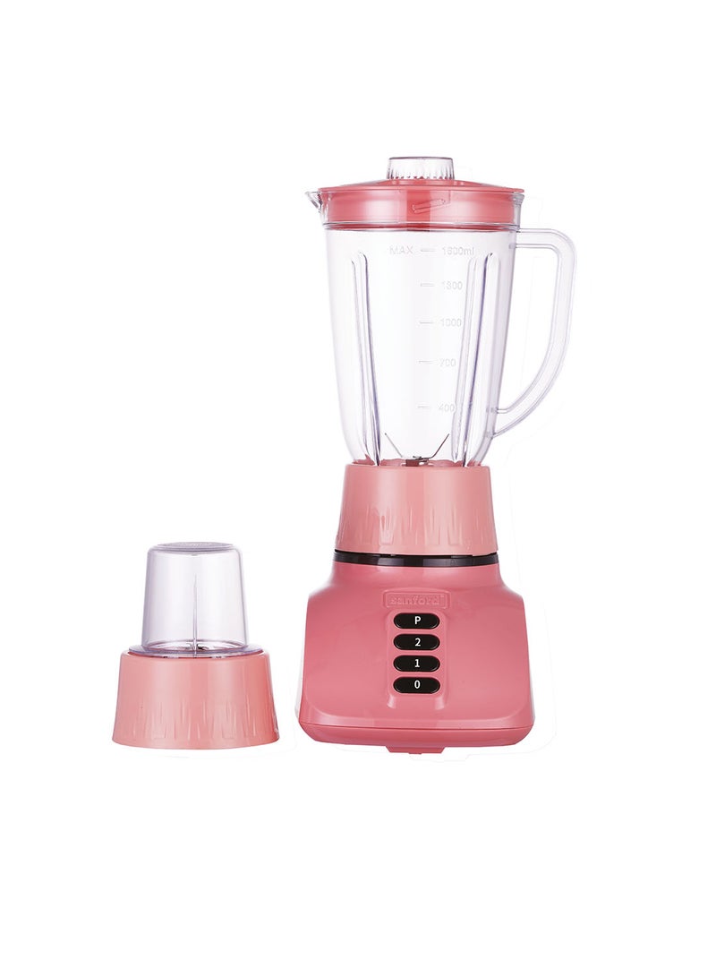 سانفورد خلاط سانفورد 2 في 1 بقدرة 400 وات وسعة 1.6 لتر وسعة 1.6 لتر وقوة 400 وات SF6806BR BS متعدد الألوان - Image 2