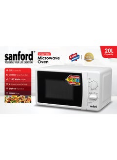 SANFORD MICROWAVE OVEN 20.0 LITRE 20 L 1150 W SF5629MO BS white - pnsku/N70009125V/45/_/1697215465/782b7e63-ecf7-491a-b815-e3876ef3b3ab