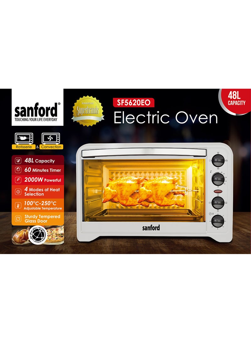 SANFORD ELECTRIC OVEN 48.0 LITRE 2000 WATTS 48 L 2000 W SF5620EO BS Black - pnsku/N70009127V/45/_/1697215467/d25d7aee-8db4-4bdf-b3bf-1da58a8e00a3