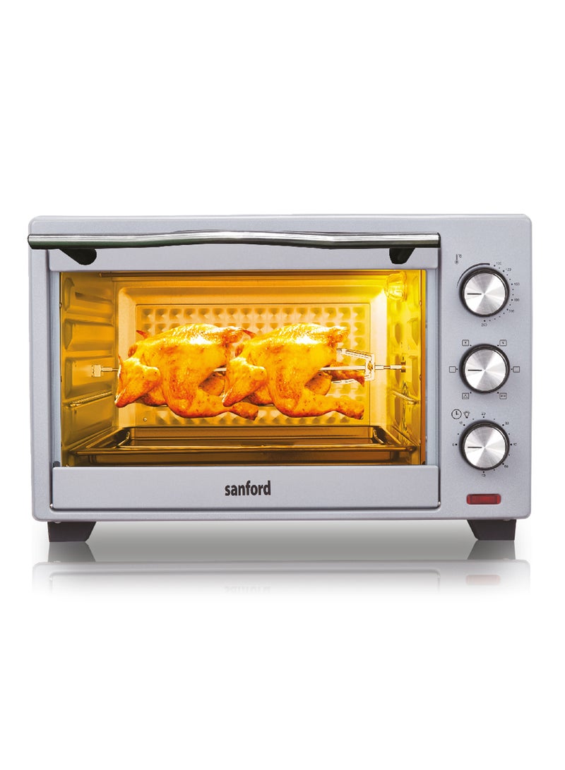 Sanford SANFORD ELECTRIC OVEN 25.0 LITRE 1380 WATTS 25 L 1500 W SF3601EO BS Multicolour  - Image 3