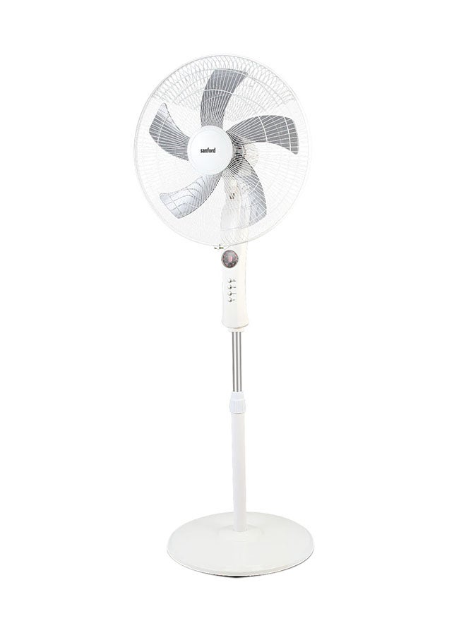 SANFORD 18" STAND FAN WITH TIMER 60 W SF901SFN BS Black, White - Image 3
