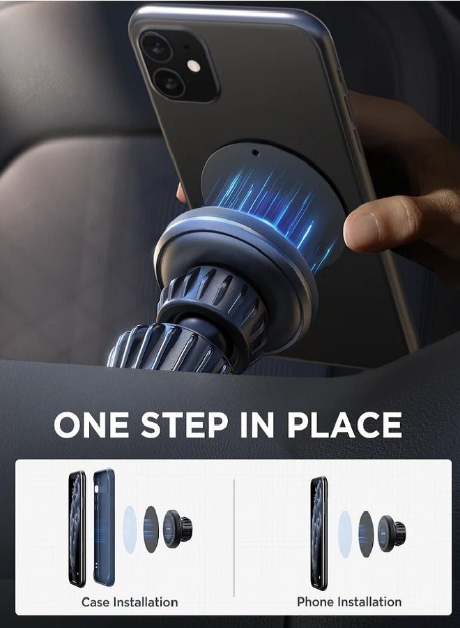 JOYROOM Magnetic Phone Holder For Car Mobile Mount Universal Dashboard Stand 360 Degrees For iPhone 15 14 13 12 11 X 8 7 Samsung Galaxy S9 S8 S7 S6 Black  - Image 5