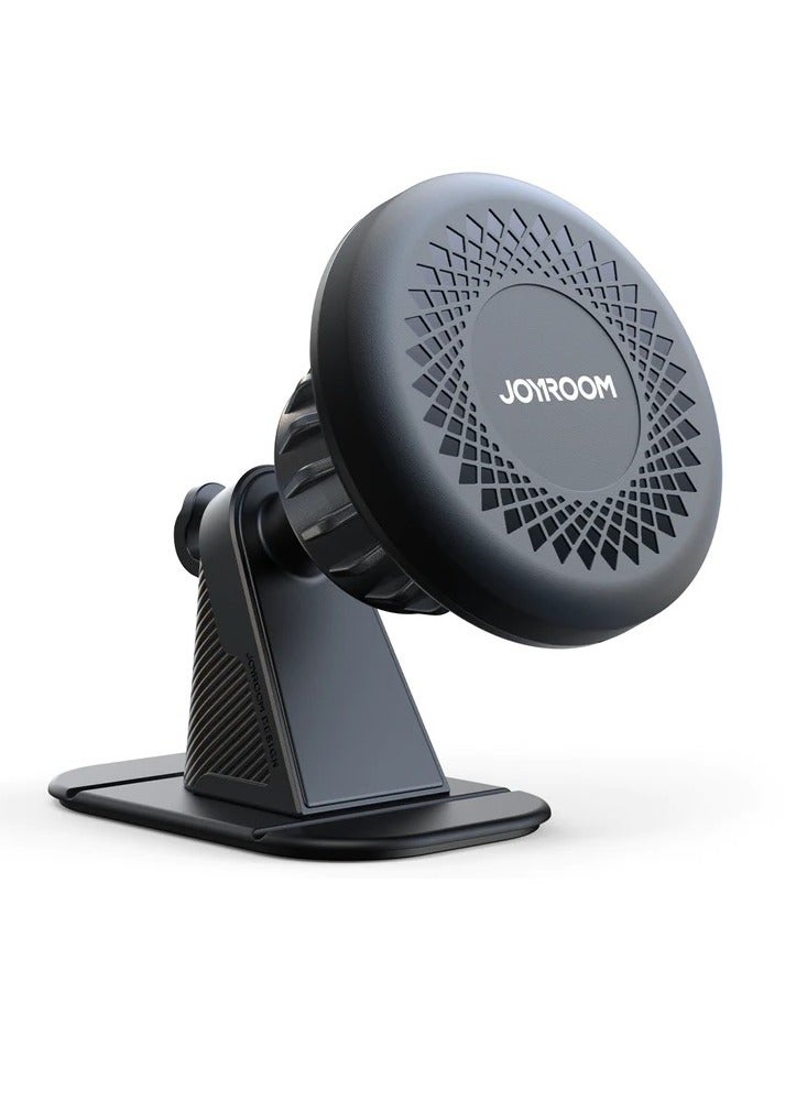 JOYROOM Magnetic Phone Holder For Car Mobile Mount Universal Dashboard Stand 360 Degrees For iPhone 15 14 13 12 11 X 8 7 Samsung Galaxy S9 S8 S7 S6 Black  - Image 1