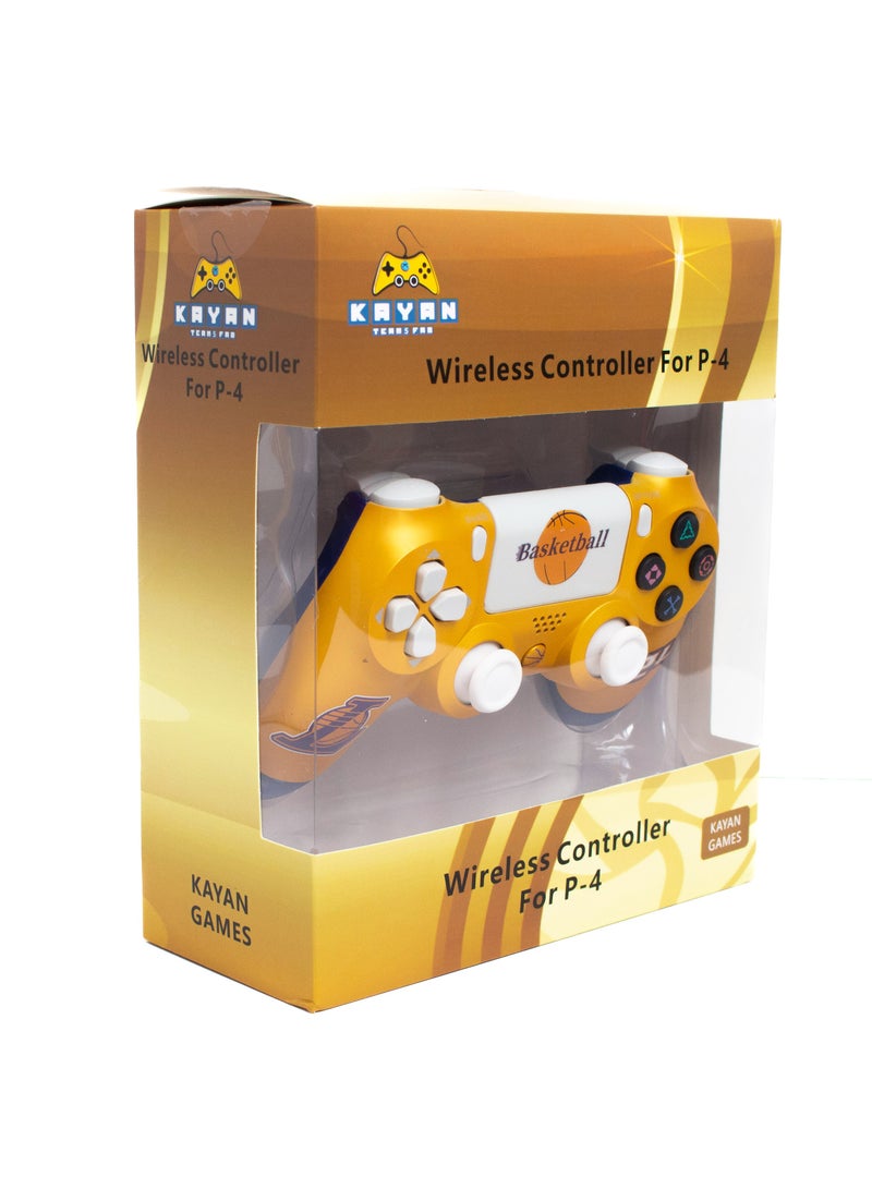 Kayan Wireless Controller For Playstation 4 Limited Edition Basketball - Image 2