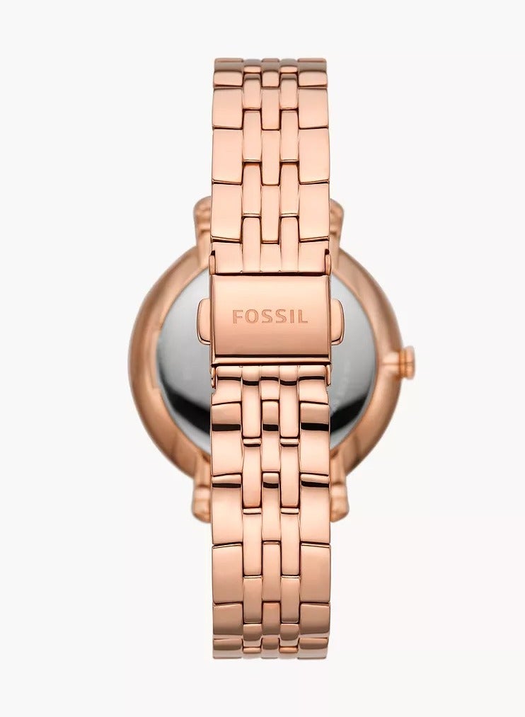 FOSSIL Women's Analog Round Shape Stainless Steel Wrist Watch  - Image 3