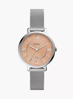 Women's Analog Round Shape Stainless Steel Wrist Watch ES5089 - 36 Mm