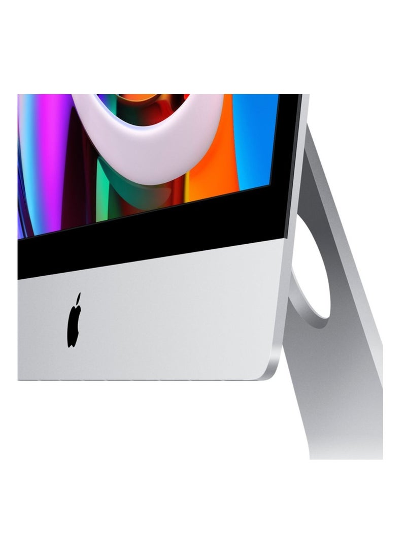 Apple - 27 Inch iMac, 5K Retina Display, Intel 10th Gen Core i9 Ten-Core CPU, 16GB RAM, 1TB SSD, FaceTime HD 1080p Camera, macOS, Includes Apple Magic Keyboard and Mouse English Silver - Image 1