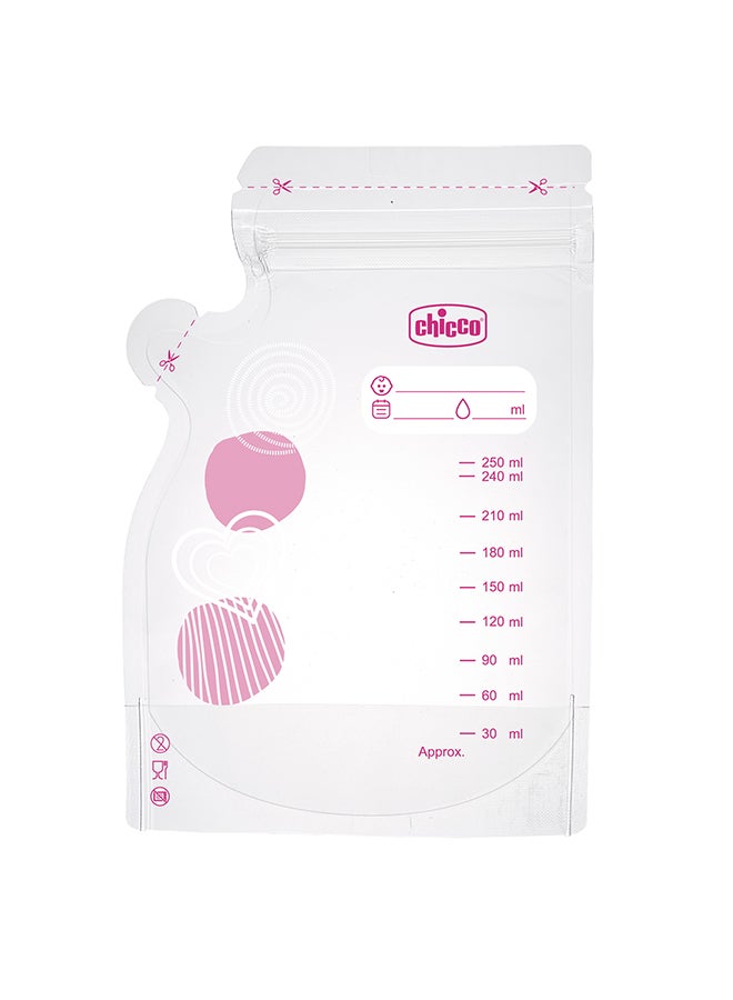 Chicco 30 Pieces Breastmilk Storage Bags