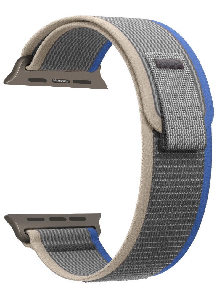 MARGOUN - 4 Packs For Apple iWatch Bands Nylon Alpine And Trail Bands Compatible With Apple iWatch For Men Women Replacement Strap 49Mm 45Mm 44Mm 42Mm For iWatch Series Ultra/8/7/6/5/4/3/2/1/SE Multicolour - Image 1