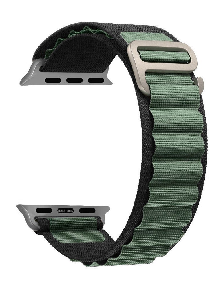 MARGOUN - 4 Packs For Apple iWatch Bands Nylon Alpine And Trail Bands Compatible With Apple iWatch For Men Women Replacement Strap 49Mm 45Mm 44Mm 42Mm For iWatch Series Ultra/8/7/6/5/4/3/2/1/SE Multicolour - Image 1