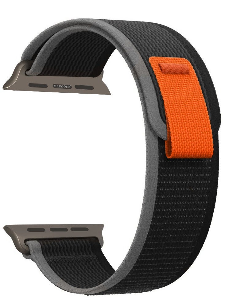MARGOUN - 4 Packs For Apple iWatch Bands Nylon Alpine And Trail Bands Compatible With Apple iWatch For Men Women Replacement Strap 49Mm 45Mm 44Mm 42Mm For iWatch Series Ultra/8/7/6/5/4/3/2/1/SE Multicolour - Image 1