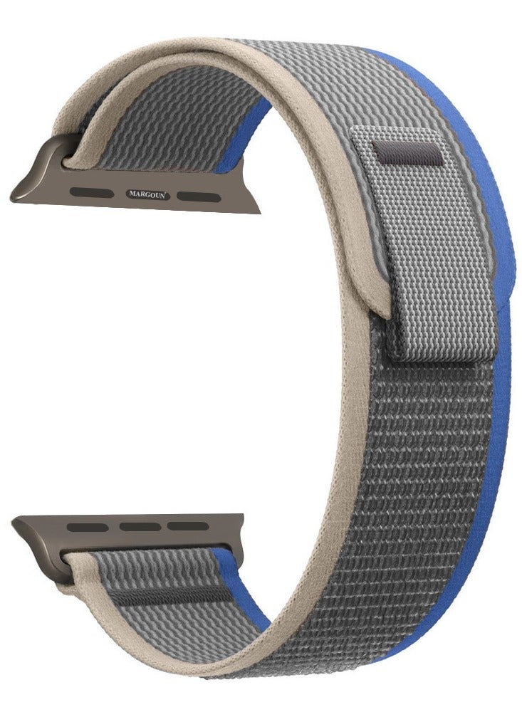 MARGOUN - 4 Packs For Apple iWatch Bands Nylon Alpine And Trail Bands Compatible With Apple iWatch For Men Women Replacement Strap 49Mm 45Mm 44Mm 42Mm For iWatch Series Ultra/8/7/6/5/4/3/2/1/SE Multicolour - Image 1
