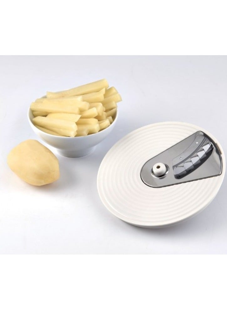 Ariete Food Processor Robomax Metal Machinable Chopper Capacity Variable Speed With Pulse Stainless Steel Chopper Blade 2 L 1000 W 1783 White - Image 5