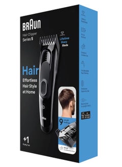 BRAUN Hair Clipper Series Five With 9 Length Settings  - Image 3