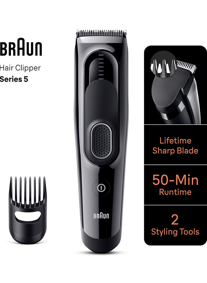 براون ماكينة قص الشعر السلسلة الخامسة مع 9 إعدادات للطول - Image 4