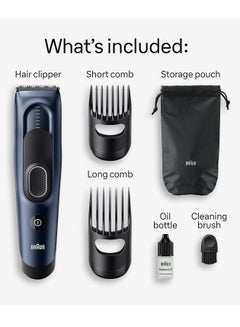 BRAUN Hair Clipper Series 5 With 17 Lenght Settings  - Image 2