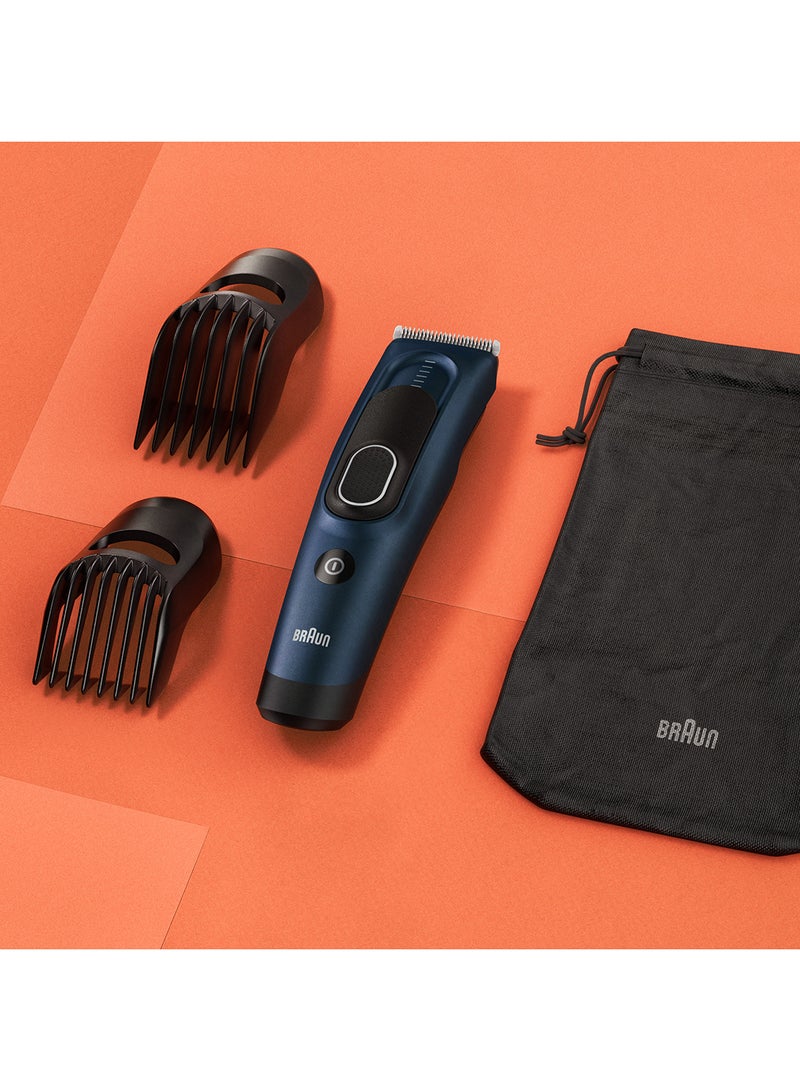 Braun Hair Clippers Series 5 5350, Hair Clippers for Men with 17 Length Settings HC5350 - Black - Image 4