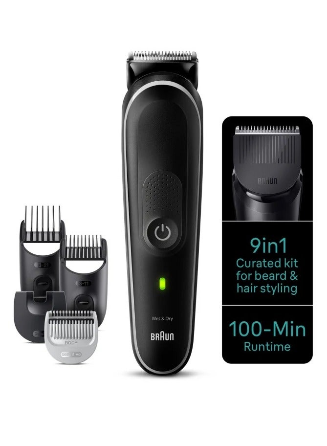 BRAUN - Series 5 Men's 9-in-1 Multi-Groomer for Body, Hair, Ear and Nose - Image 1