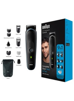 BRAUN Series 5 Men's 9-in-1 Multi-Groomer for Body, Hair, Ear and Nose  - Image 2