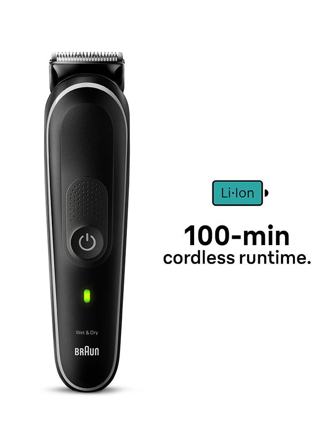 براون ماكينة الحلاقة المتعددة 9 في 1 للرجال من السلسلة الخامسة للجسم والشعر والأذن والأنف - Image 5