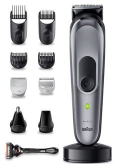 BRAUN Series 7 10-in-1 Body Grooming Kit for Hair, Beard, Ear, Nose and Body  - Image 4