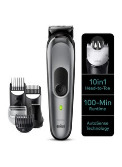 BRAUN Series 7 10-in-1 Body Grooming Kit for Hair, Beard, Ear, Nose and Body  - Image 5