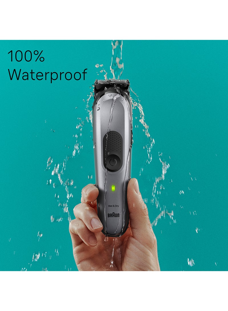 Braun All-In-One Style Kit Series 7 7420, 10-in-1 Kit for Beard, Hair, Manscaping & More - Image 2