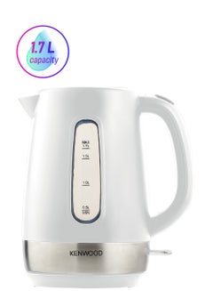 KENWOOD Cordless Electric Kettle With Auto Shut-Off And Removable Mesh Filter White/Silver 1.7 L 2200 W ZJP01.AOWH White  - Image 1