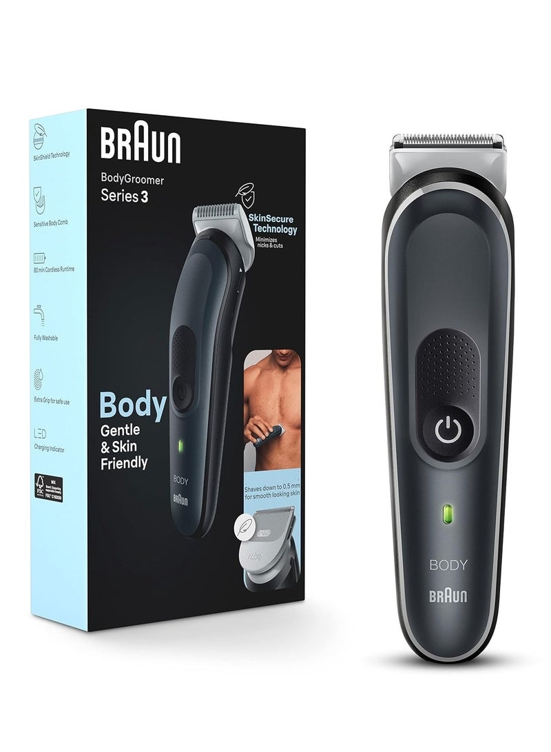 BRAUN - Body Groomer Series 3 with Skin Secure Technology - Image 1