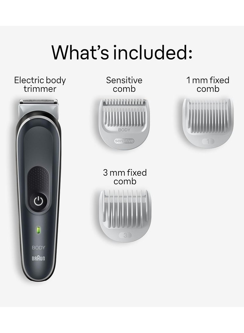 BRAUN - Body Groomer Series 3 with Skin Secure Technology - Image 1