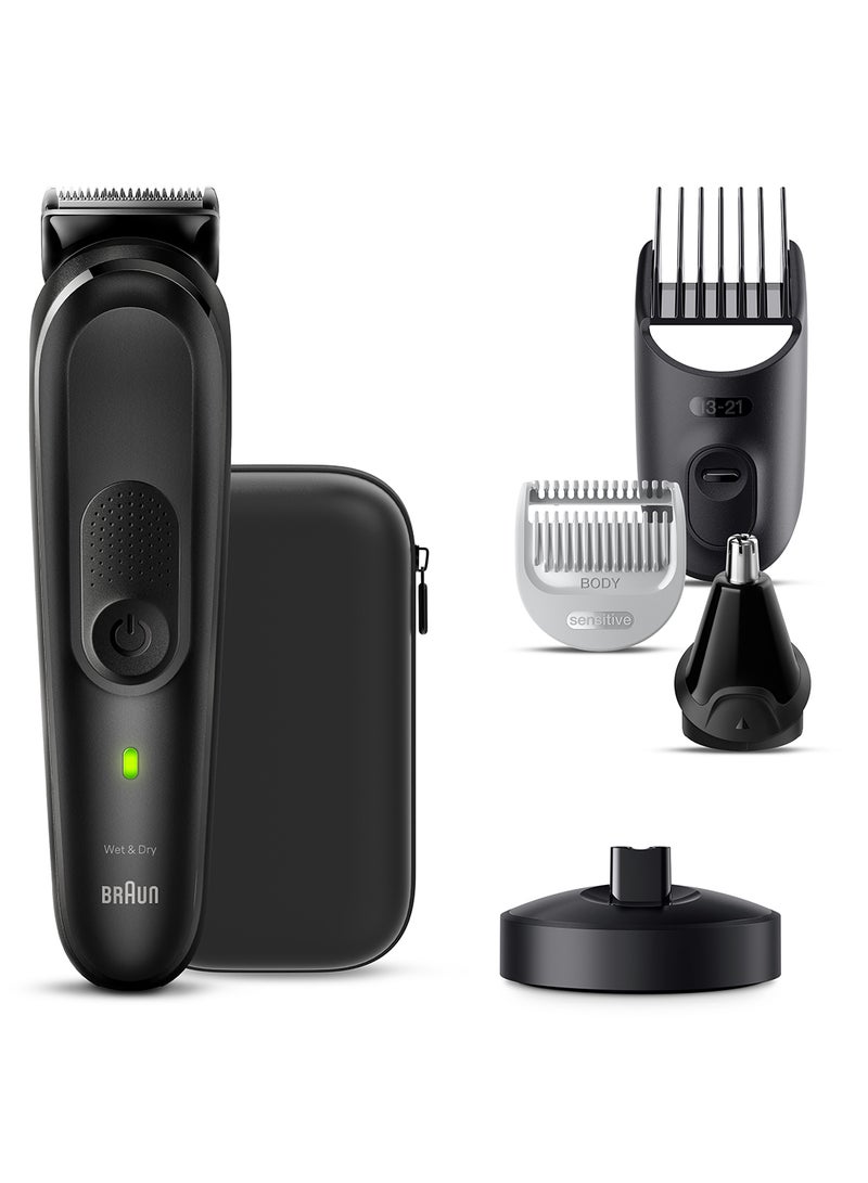 Braun All-In-One Style Kit Series 7 7490, 17-in-1 Kit for Beard, Hair, Manscaping & More - Image 3