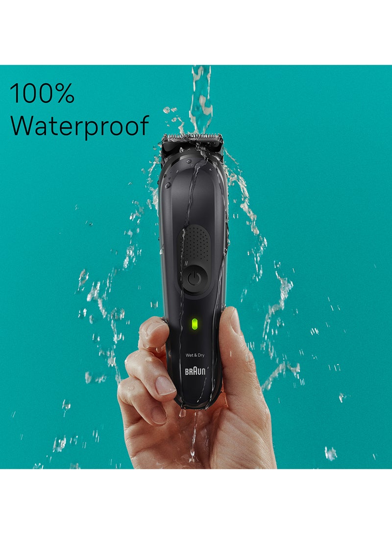 Braun All-In-One Style Kit Series 7 7490, 17-in-1 Kit for Beard, Hair, Manscaping & More - Image 2