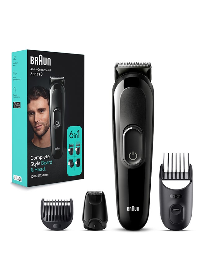 براون مجموعة أدوات التشذيب 6 في 1 من السلسلة 3 للحية والشعر - Image 2