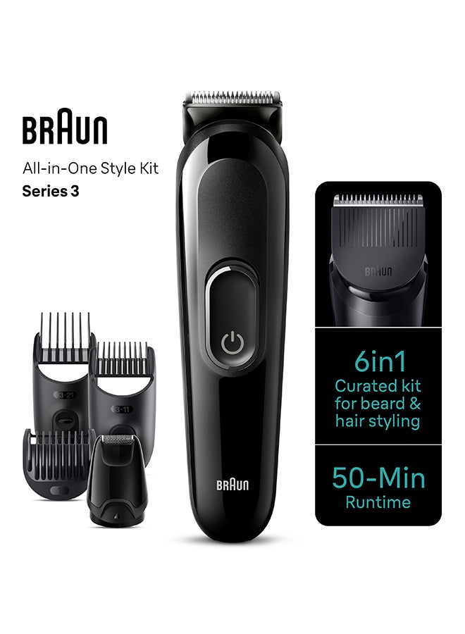 براون مجموعة أدوات التشذيب 6 في 1 من السلسلة 3 للحية والشعر - Image 4