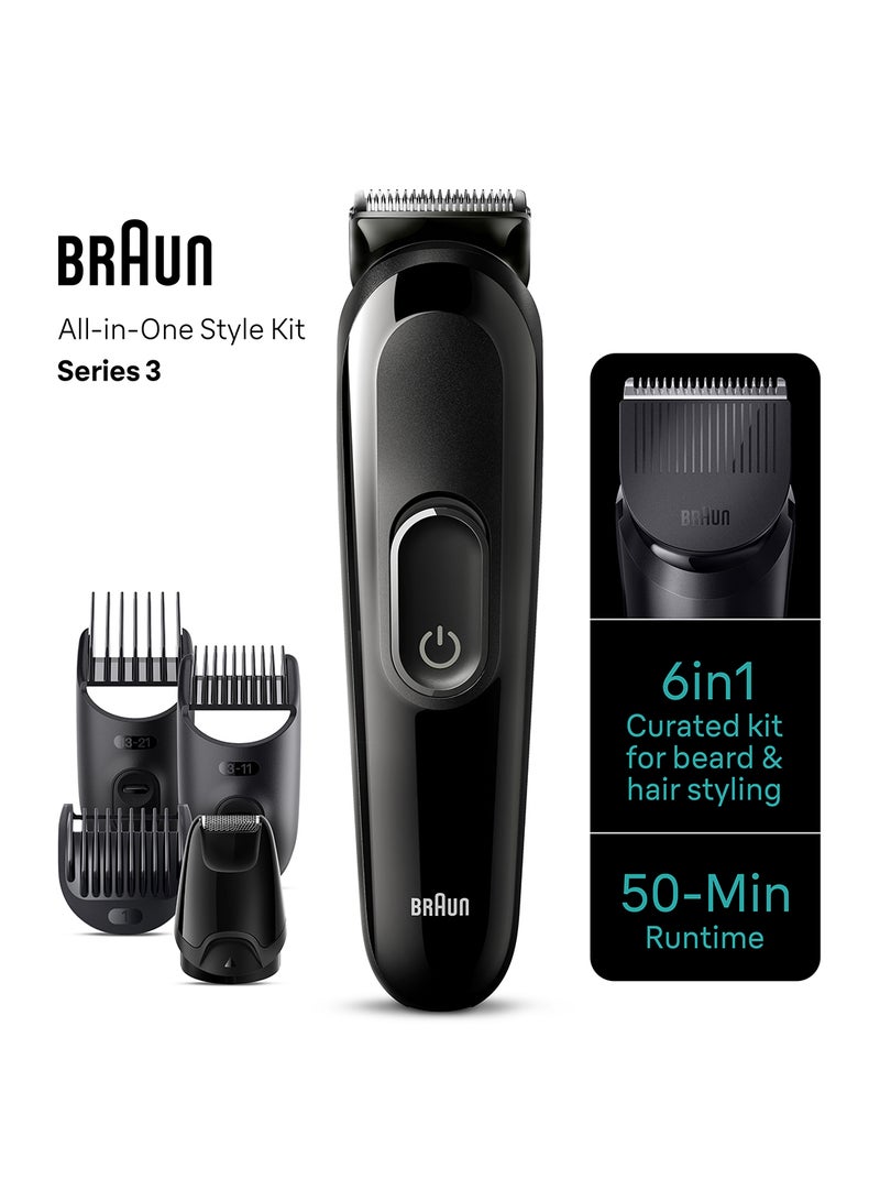 براون مجموعة أدوات التشذيب 6 في 1 من السلسلة 3 للحية والشعر - Image 5