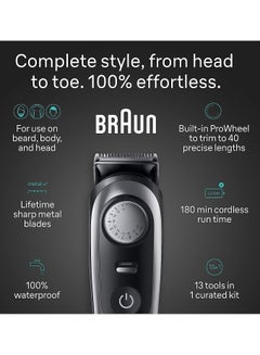 BRAUN Series 9 Professional Beard Cordless Trimmer  - Image 4