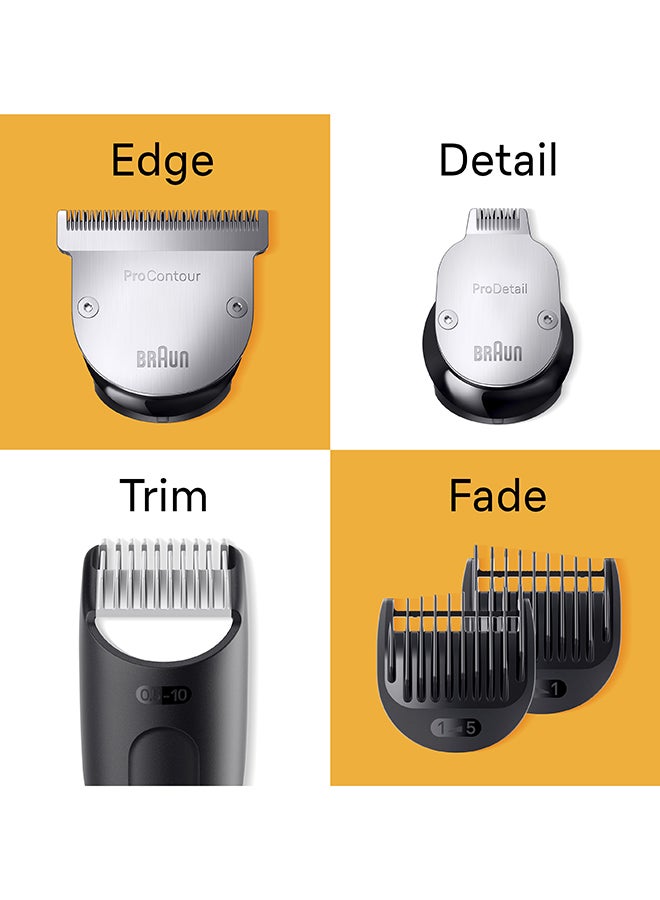 BRAUN Beard Trimmer Series 9 9420, Trimmer For Men With Barber Tools And 180-Min Runtime - Image 4
