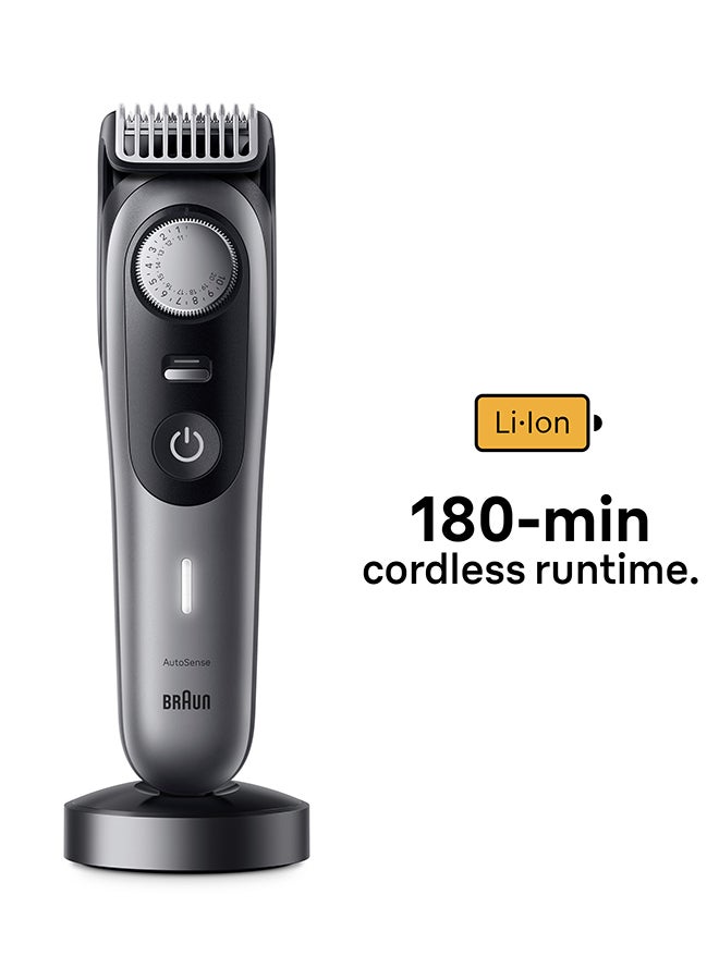 BRAUN Beard Trimmer Series 9 9420, Trimmer For Men With Barber Tools And 180-Min Runtime - Image 2